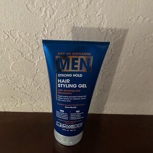 Art of Giovanni hair strong hold styling gel Ginseng & Eucalyptus salon quality